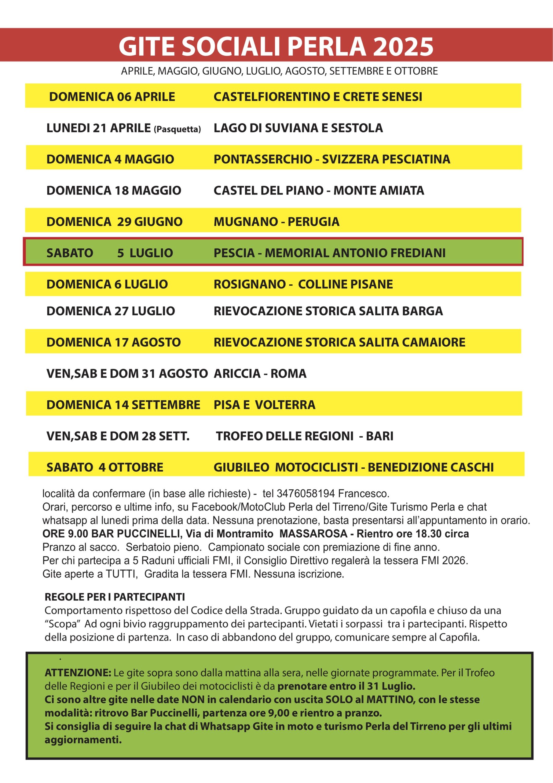 Gite Turismo in moto